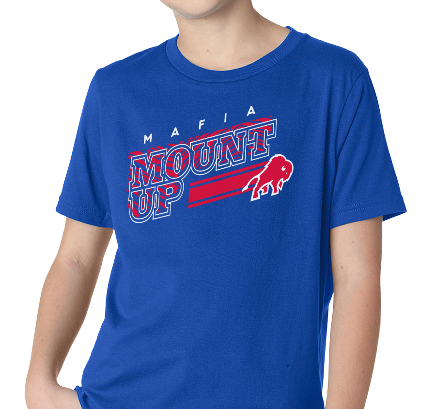 Youth T-Shirt, Royal (100% cotton)