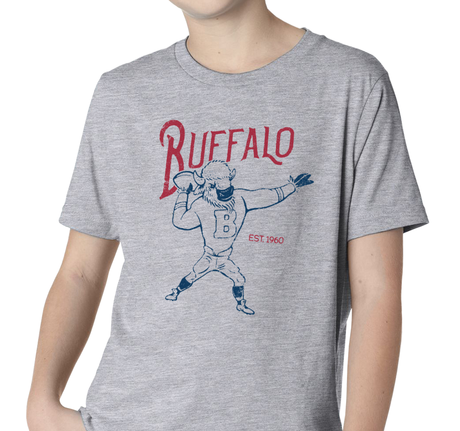 Youth T-Shirt, Heather Gray (90% cotton, 10% polyester)