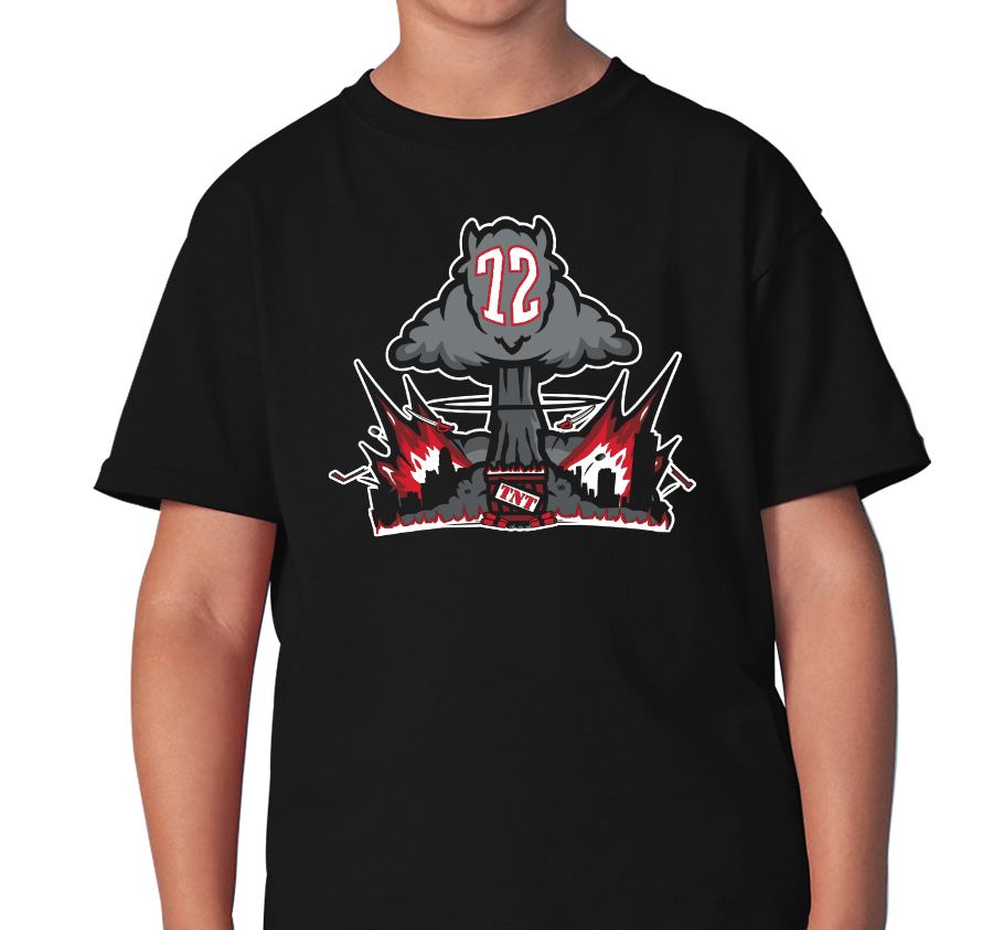Youth T-Shirt, Black (100% cotton)