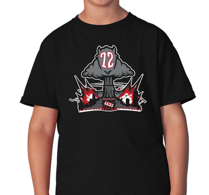 Youth T-Shirt, Black (100% cotton)