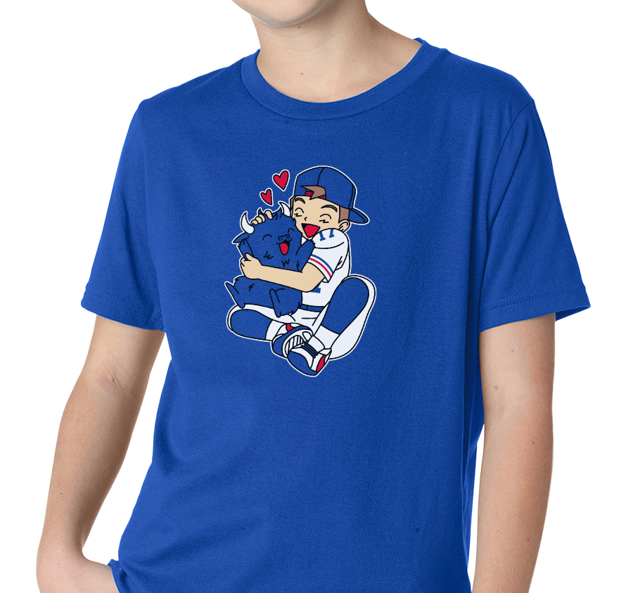 Youth T-Shirt, Royal (100% cotton)