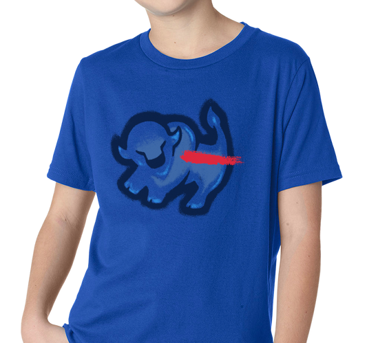 Youth T-Shirt, Royal (100% cotton)