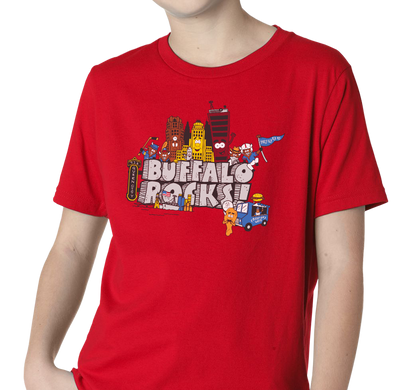 Youth T-Shirt, Red (100% cotton)