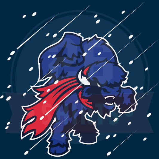 "Abominable Buffalo" Premium Garment-Dyed Heavyweight T-Shirt