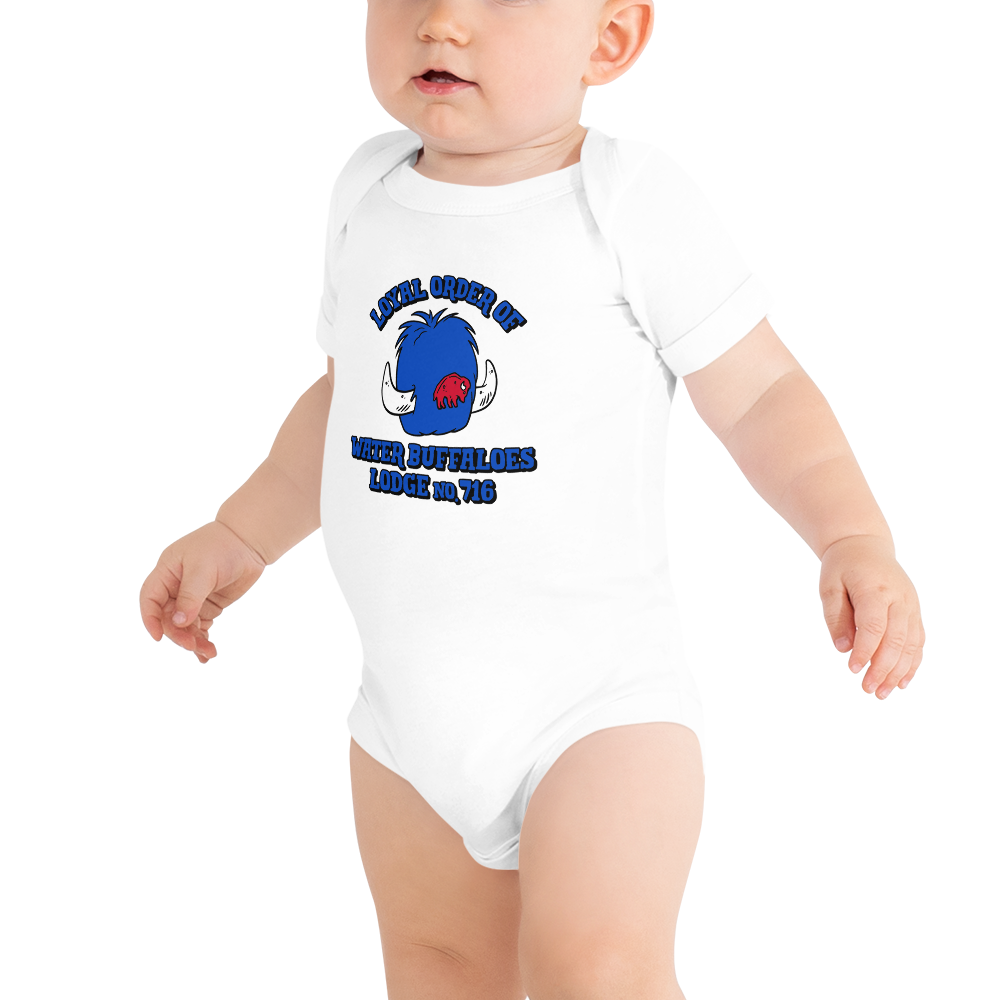 Baby Onesie, White (100% cotton)