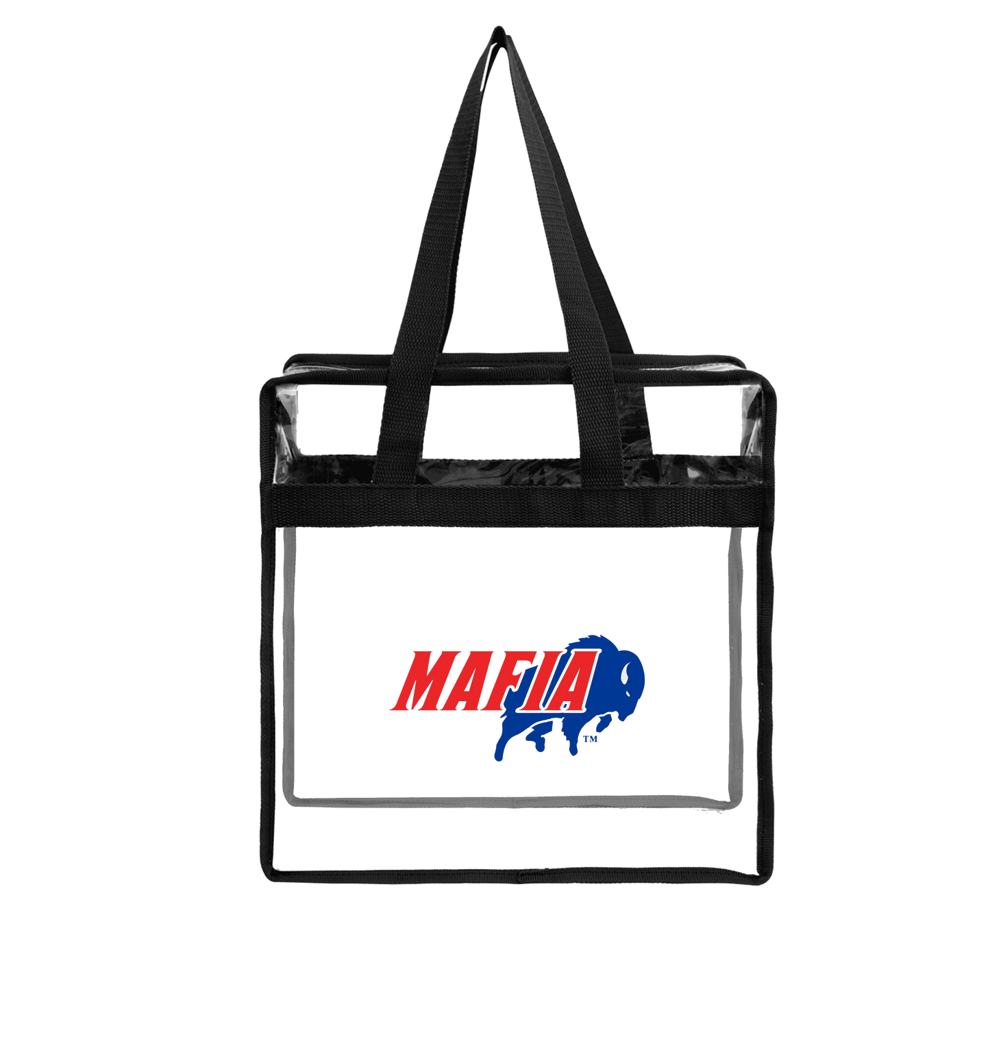 MAFIA Gear "Classic" Clear Stadium Zippered Tote Bag