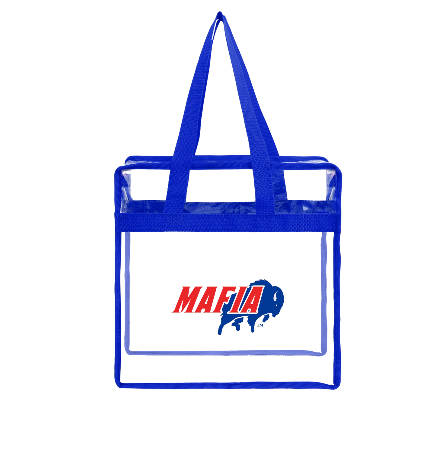 MAFIA Gear "Classic" Clear Stadium Zippered Tote Bag