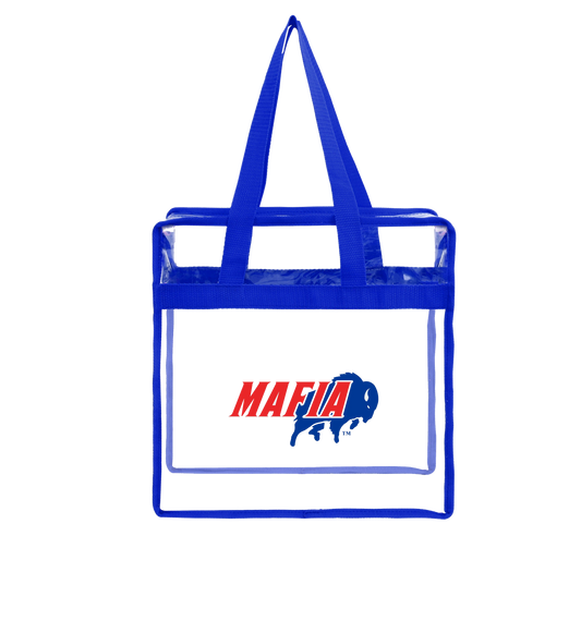 MAFIA Gear "Classic" Clear Stadium Zippered Tote Bag