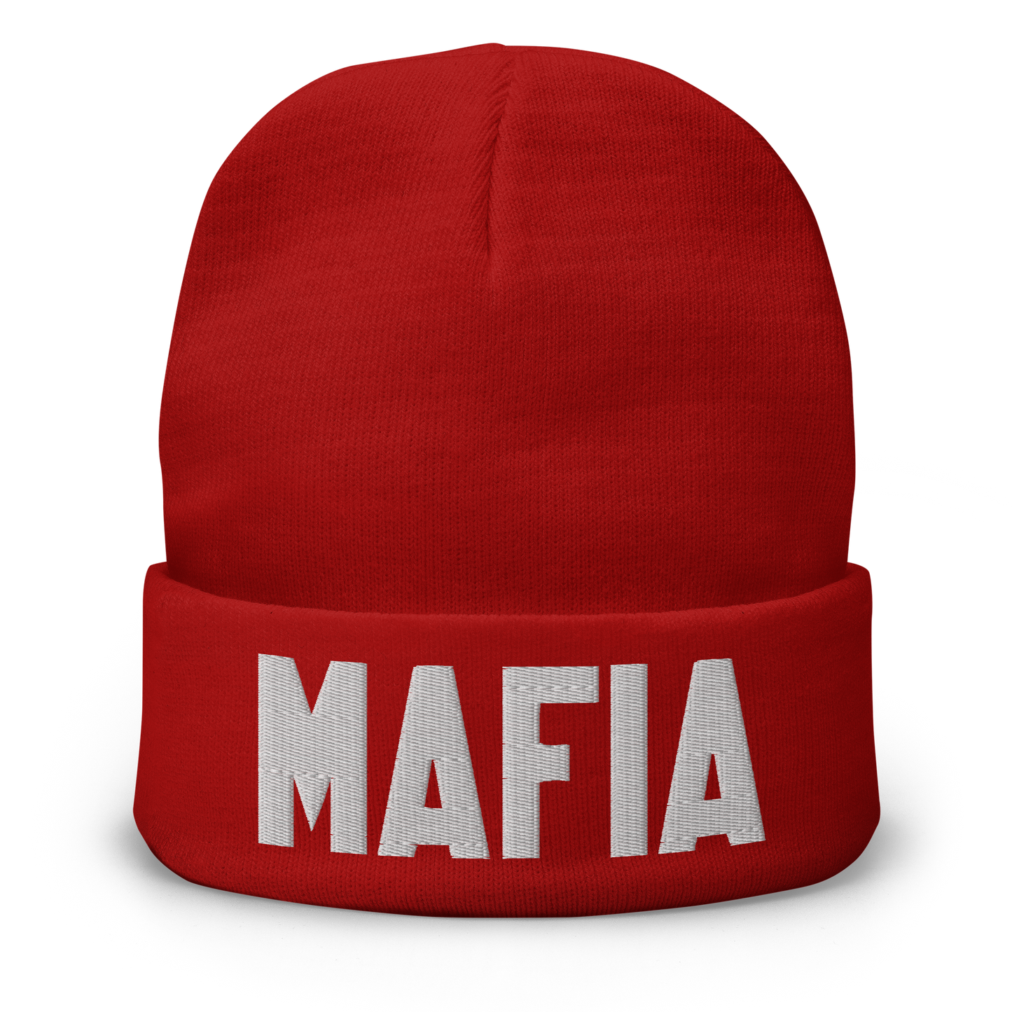 "Let's Go Mafia" Knit Beanie (multiple color options)