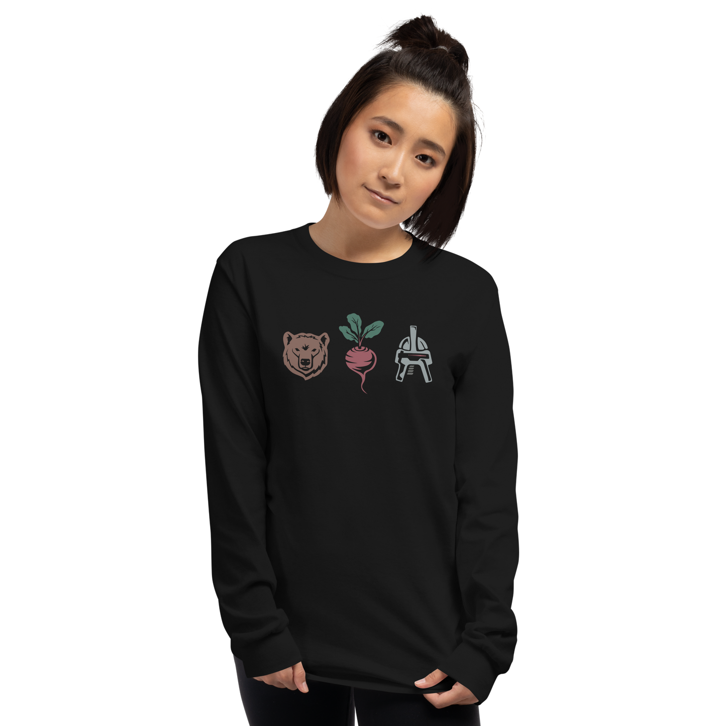 Unisex Longsleeve, Black (100% cotton)