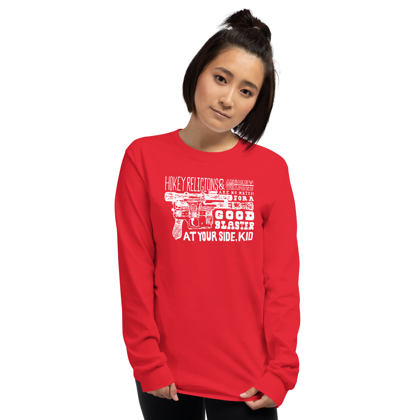 Unisex Longsleeve, Red (100% cotton)