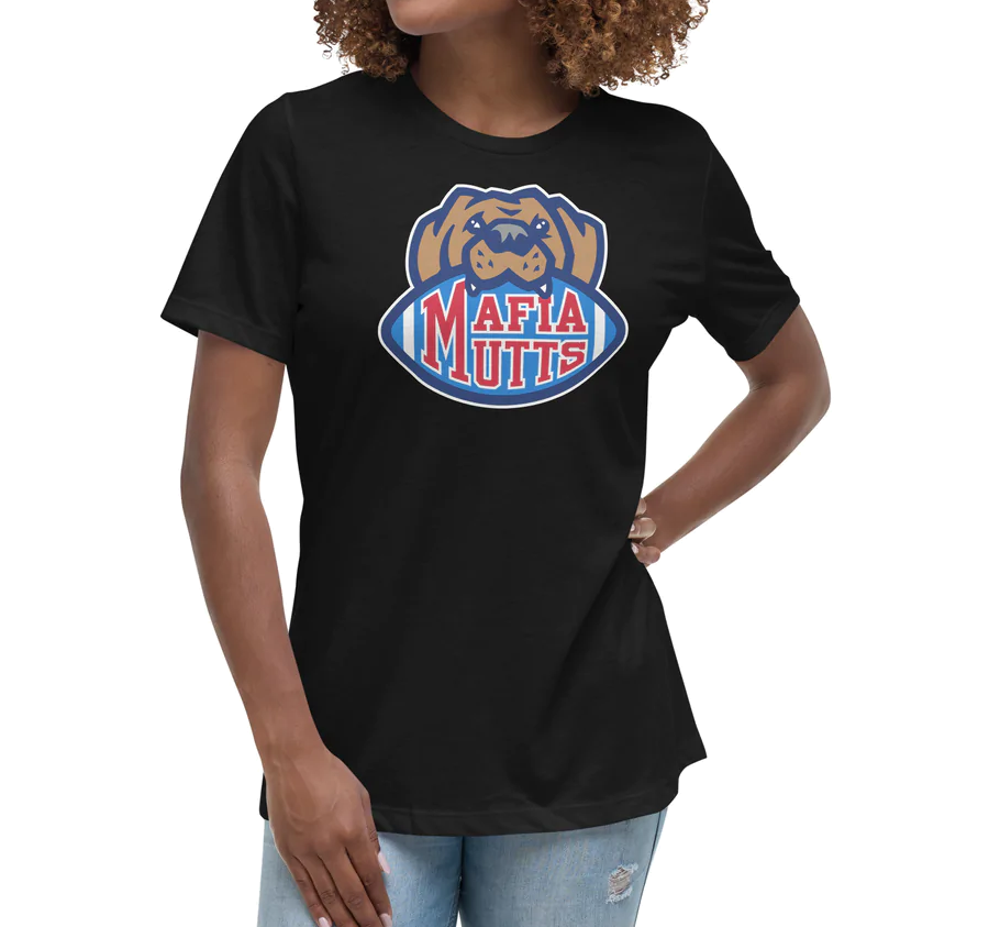 Mafia Mutts Ladies T-Shirt (White) – 26 Shirts