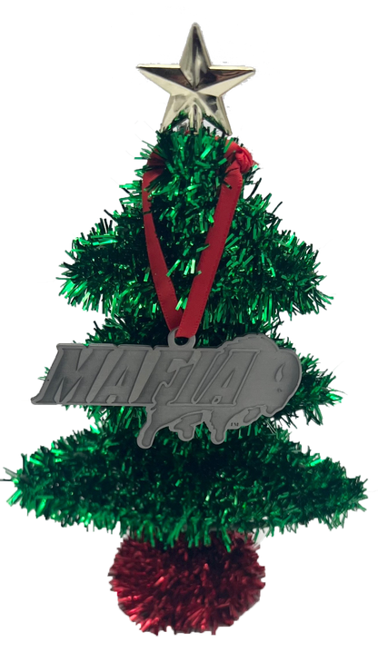 MAFIA Gear 3" Die Cut Holiday Ornament