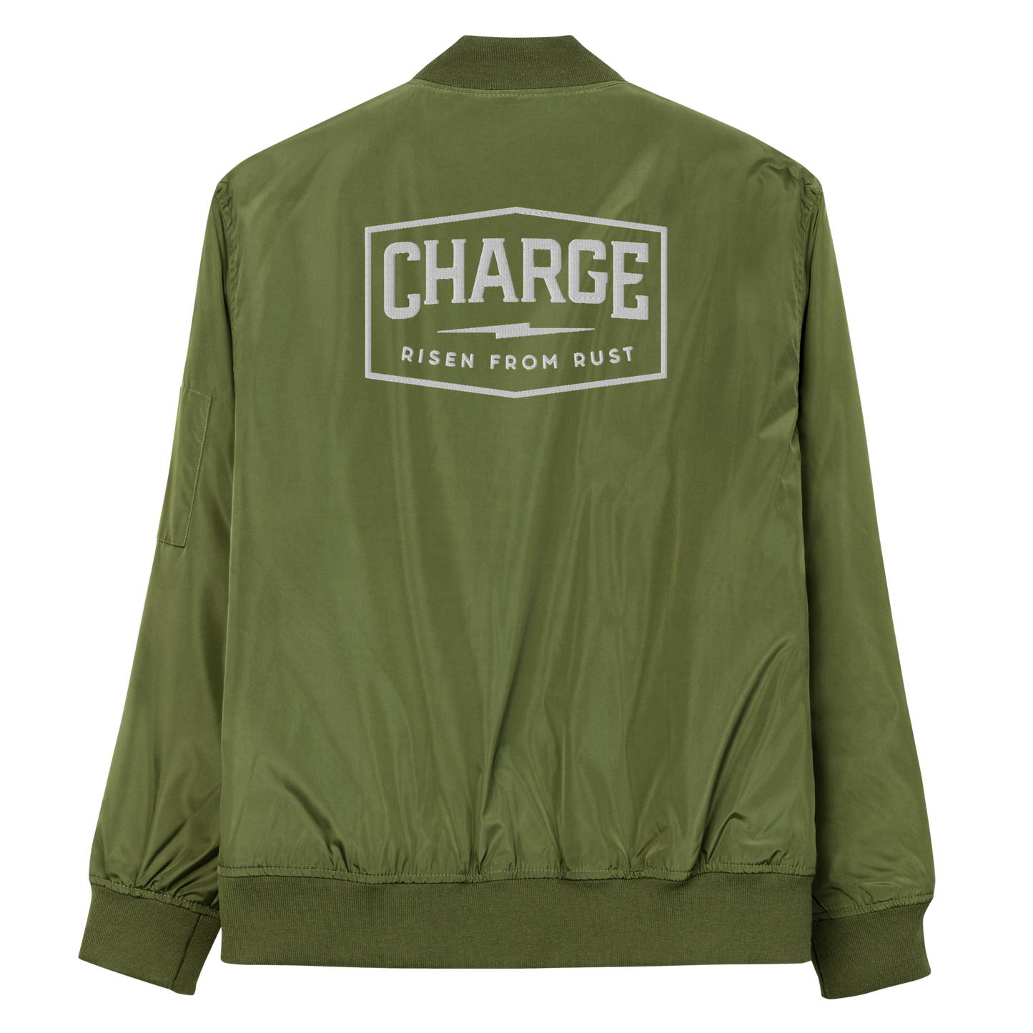 CHARGE: Premium Recycled Bomber Jacket