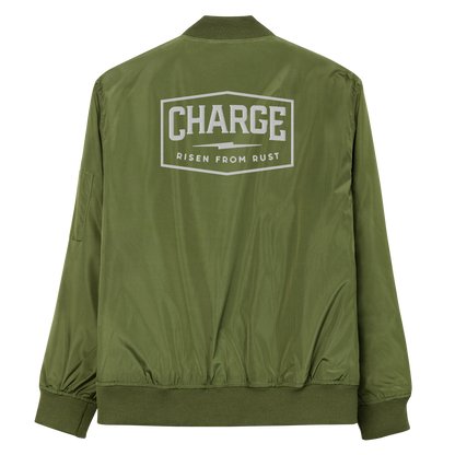 CHARGE: Premium Recycled Bomber Jacket