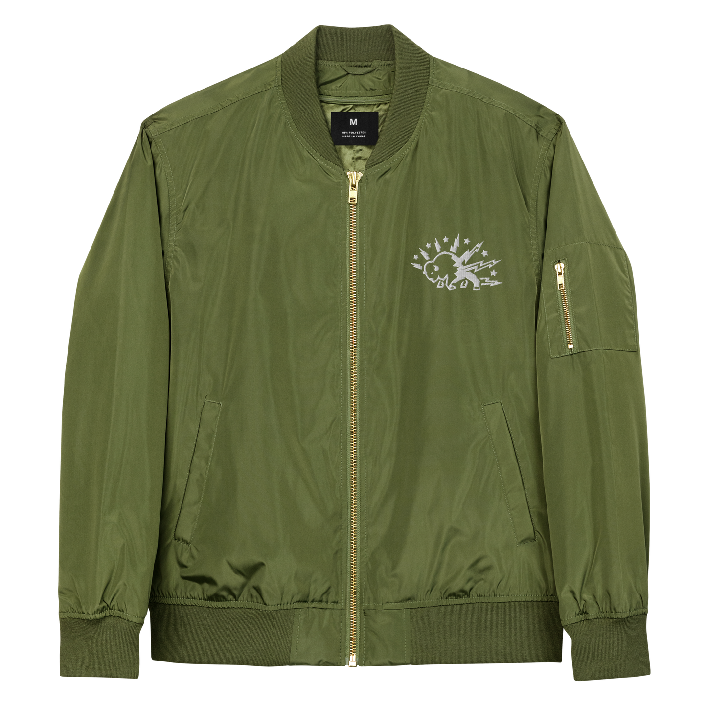 CHARGE: Premium Recycled Bomber Jacket