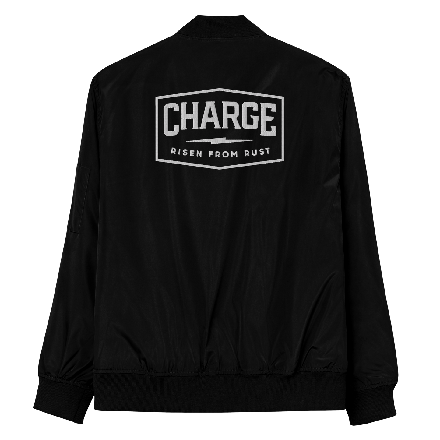 CHARGE: Premium Recycled Bomber Jacket