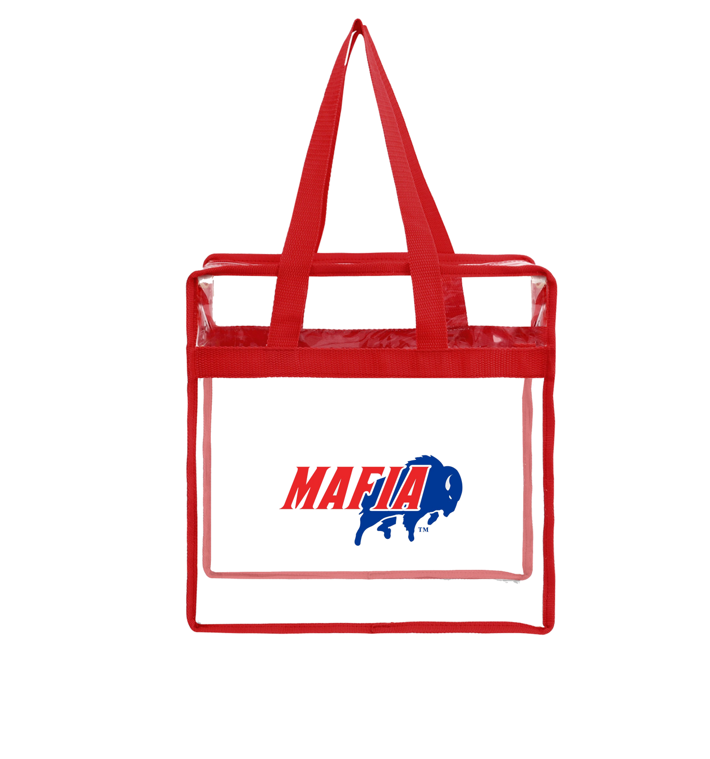 MAFIA Gear "Classic" Clear Stadium Zippered Tote Bag