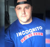 Unisex T-Shirt, Royal (100% cotton) Modeled by Richie Incognito