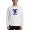 Unisex Crewneck Sweatshirt, White (50% cotton, 50% polyester)