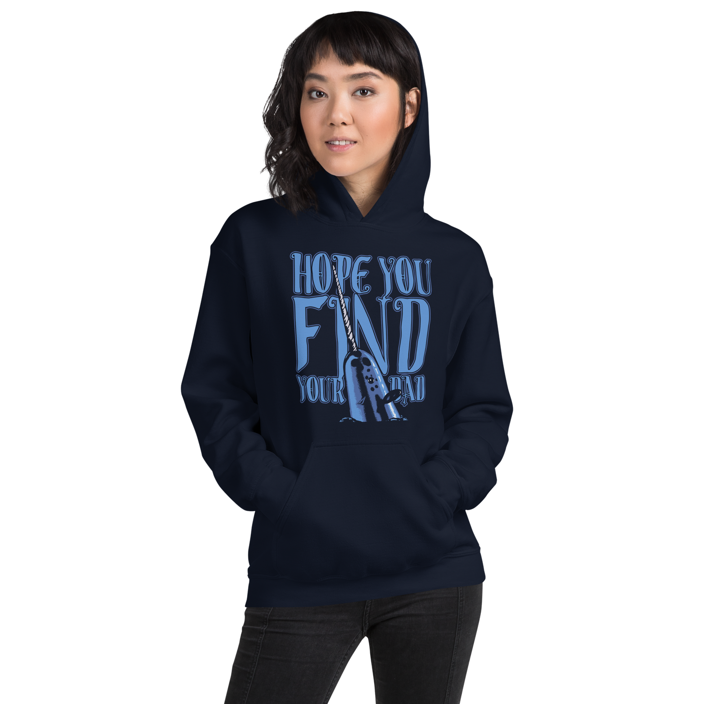 "Bye, Buddy" Unisex Sweatshirt Hoody