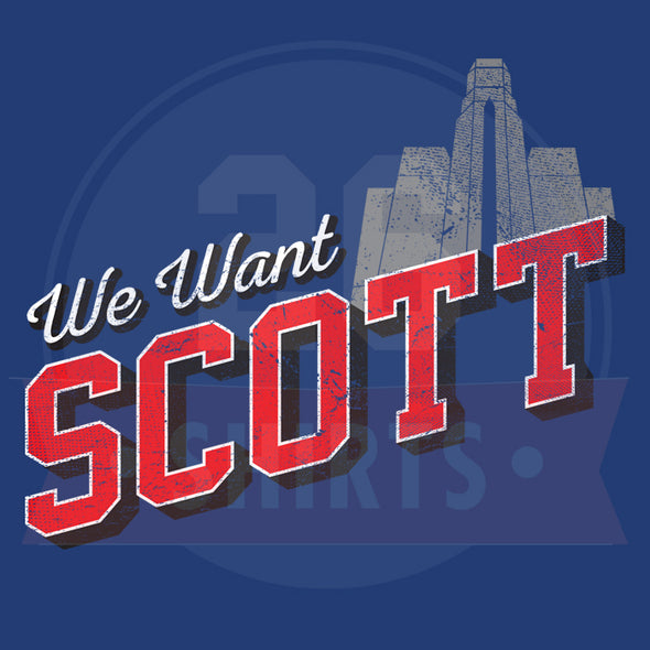 Buffalo Vol. 3, Shirt 9: "We Want Scott"