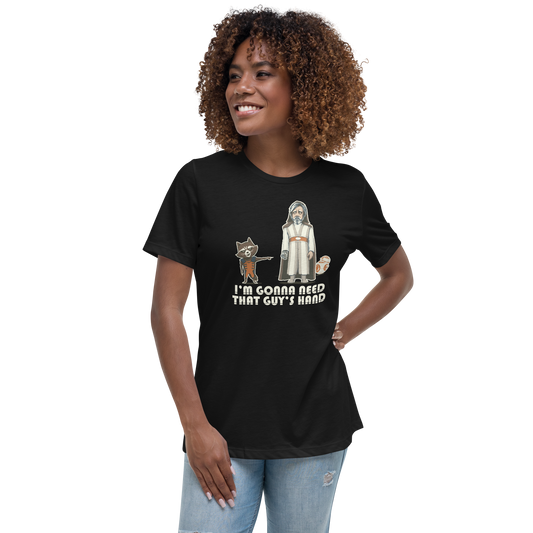 Ladies T-Shirt, Black (100% cotton)