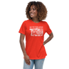 Ladies T-Shirt, Poppy Red (100% cotton)