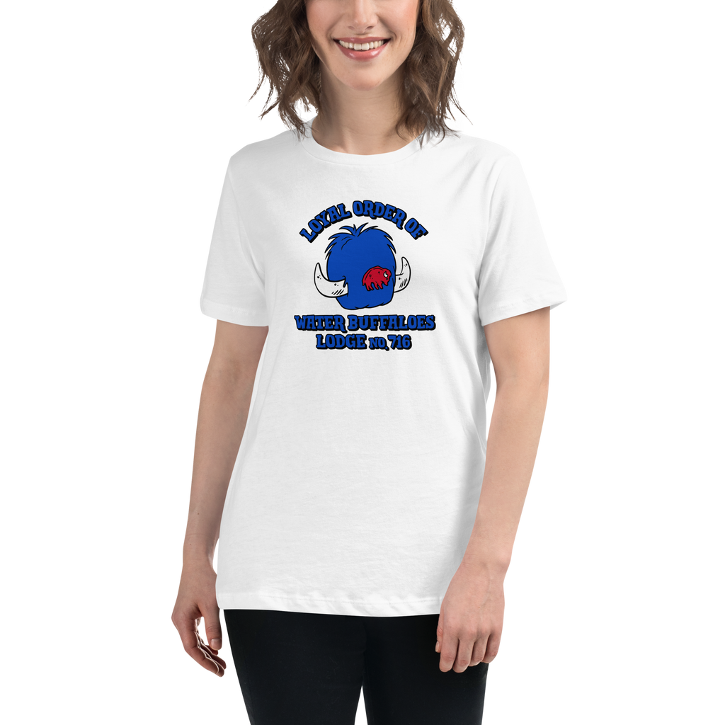 Women's Buffalo Bills Junk Food Royal Team Spirit Tie-Dye T-Shirt